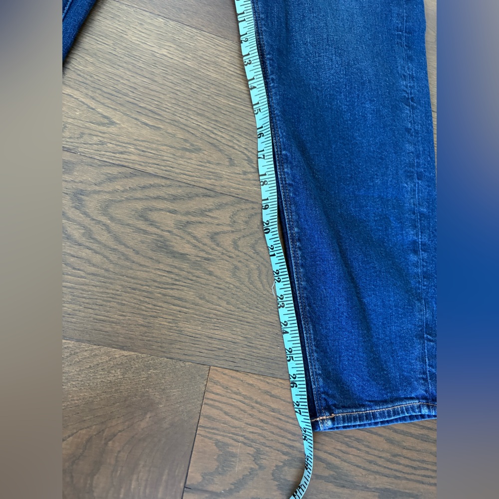 American Eagle Outfitters Women's Stretch Mom Jeans Super High Rise - Picture 6 of 7